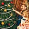 16 Feet Christmas Wood Bead Garland Wooden Bead Garland for Christmas Tree Holiday Decoration (Retro White)